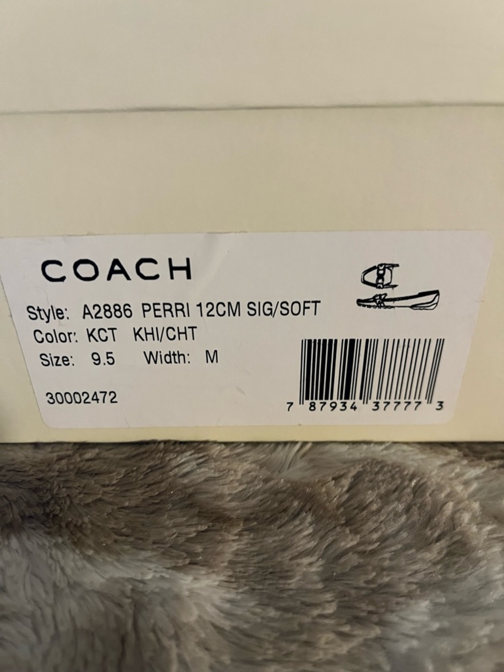 Authentic Coach Perri Signature Loafers Sz 9.5B NWOT Horsebit Flats w/ Box - Picture 7 of 7